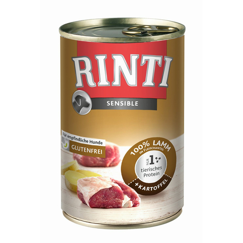 Finnern Rinti, Rinti Sensi.Lamb+Potato. 400gd