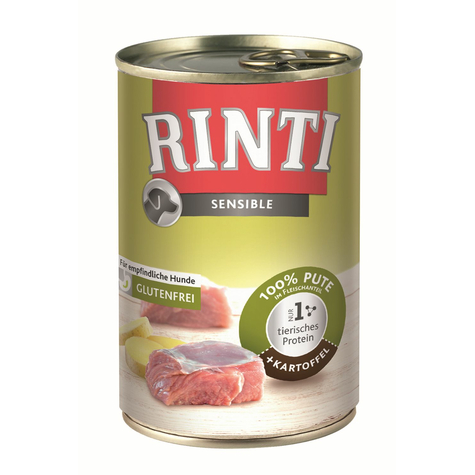 Finnern Rinti, Rinti Sensi.Turkey+Potato. 400gd
