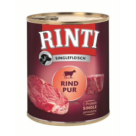 Finnern Rinti,Rinti Singlefleisch Rind 800gd