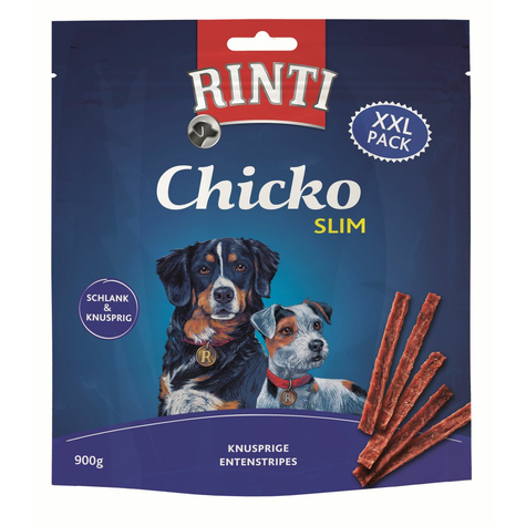 Finnern Rinti Snacks,Rin. Chicko Slim Duck Xxl 900g