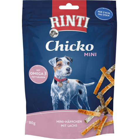 Finnern Rinti Snacks,Rin.Chicko Mini Häpp.Salmone 80g