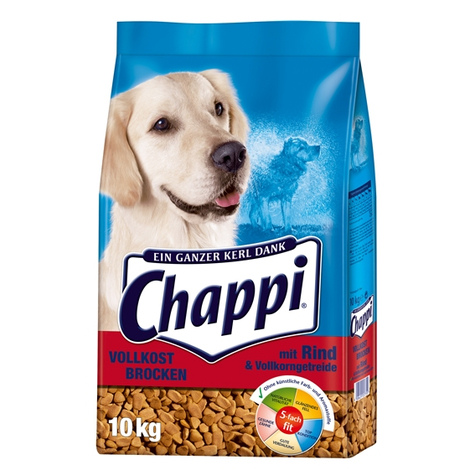 Chappi, Chappi Pezzi Di Manzo-Verdure10kg