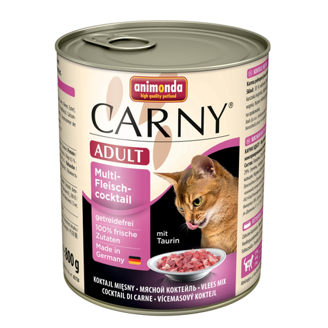 Animonda Cat Carny, Carny Adulto Mf-Cocktail 800gd