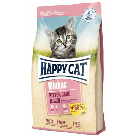 Happy Cat, Hc Minkas Kitten Gefl. 10kg