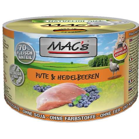 Mac's, macs cat turkey + heidelbee. 200gd