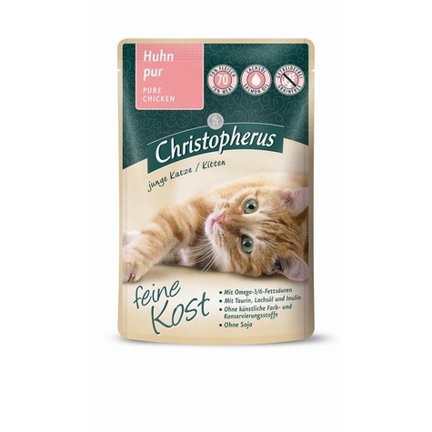 Christopher cat, chat chat chaton poulet 85gp