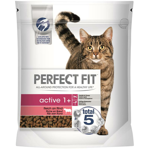 Perfect Fit, Per. Fit Active 1+ Beef 750g