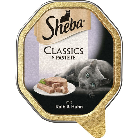 Sheba, She.Classics Vitello+Pollo 85gs