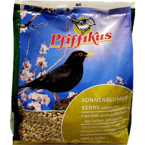 Pfiffikus Cibo Per Uccelli Selvatici, Pfiff.Sonnenbl.Schalenlos 1kg