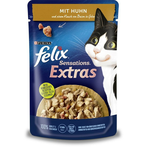 Nestle Cat, Fel Sens.Extra Chicken 85gp