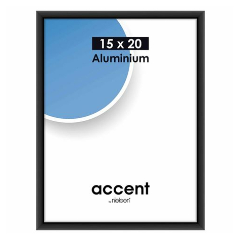 Nielsen Accent 15x20 Aluminium Schwarz Matt 51326