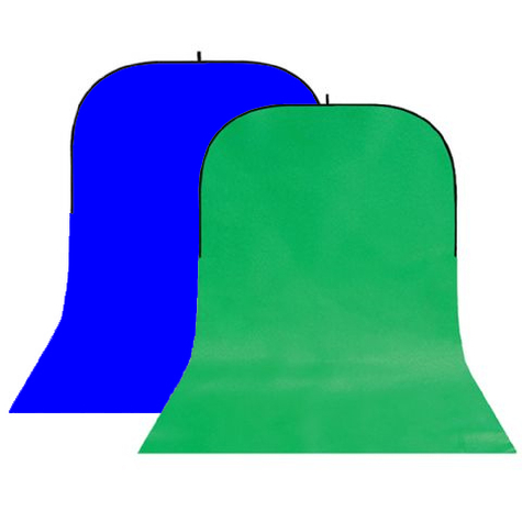 Planche de fond studioking bbt-10-07 vert / bleu 150x400 cm