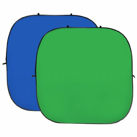 Planche de fond studioking vert / bleu 240x240 cm