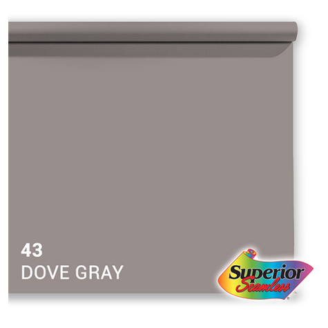 Superior Hintergrund Papier 43 Dove Grey 2,72 X 11m