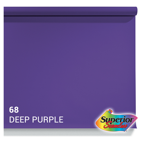 Superior Hintergrund Papier 68 Deep Purple 1,35 X 11m