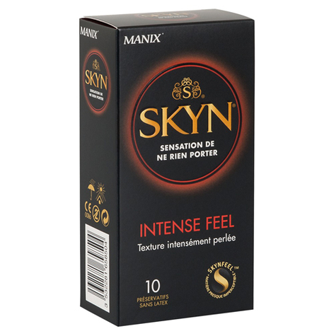 Kondome : Manix Skyn Intense Feel 10 Pcs