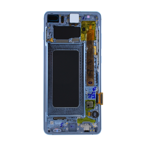 Samsung gh82 18849c g975f galaxy s10+ prism blue complete set original lcd display touchscreen screen front module spare piece