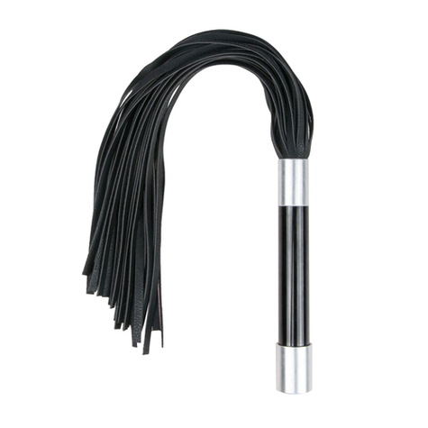 Peitsche : Long Flogger With Metal Grip