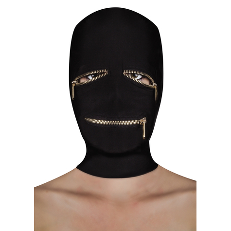 masken : extreme zipper mask with eye and mouth zipper