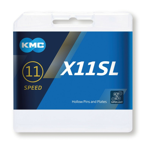 Catena A Ingranaggi Kmc X11sl Argento        