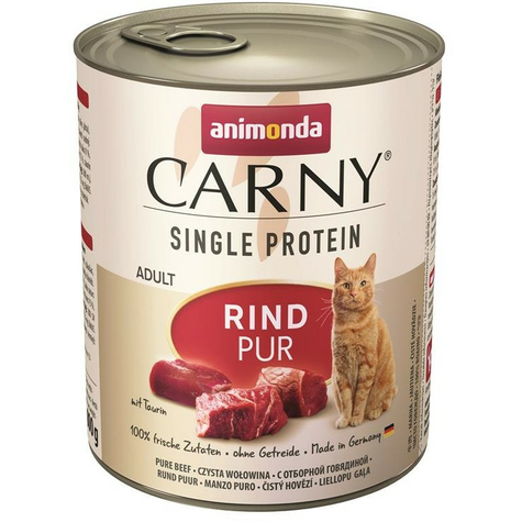 Animonda Cat Dose Carny Adult Single Protein Rind 800g