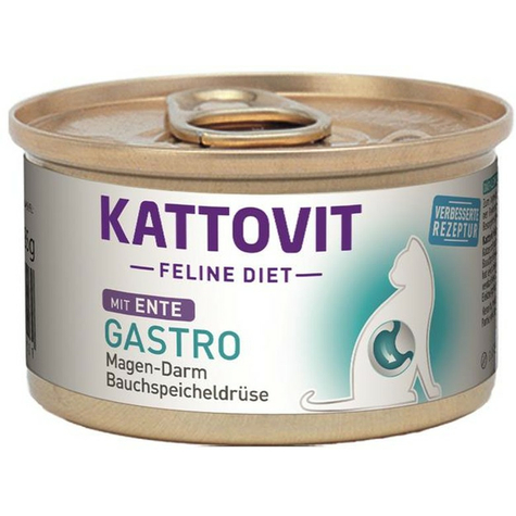 Kattovit Feline Diet Gastro Ente Magen-Darm / Bauchspei
