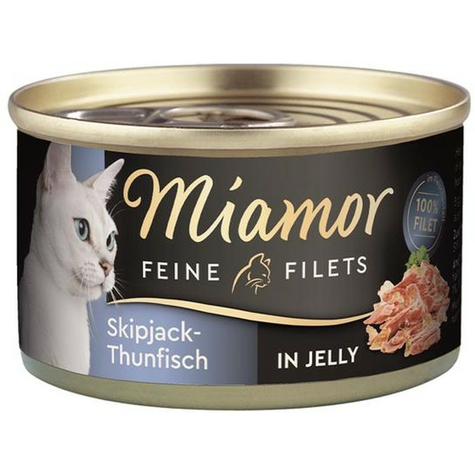 Miamor Feine Filets Skipjack-Thunfisch In Jelly 100g