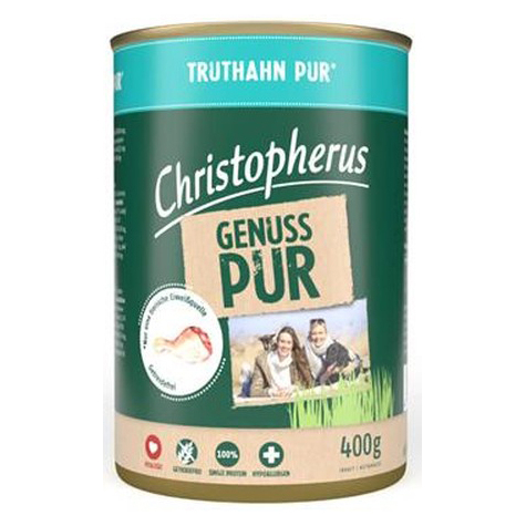 Christopherus Pure Turkey 400g Can