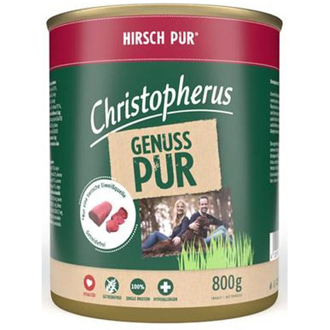 Christopherus Pure Deer 800g Can