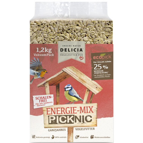 Delicia Energy-Mix Picnic Confezioni Sottovuoto 1,2kg