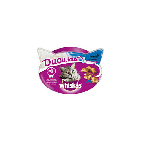 Snack Whiskas Duolicious Con Salmone E Yogurt 66g