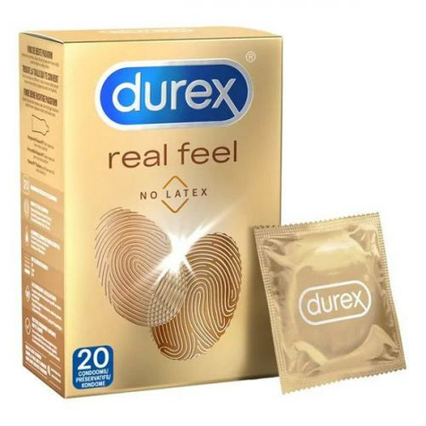 Preservativi Durex Real Feel 20 Pezzi