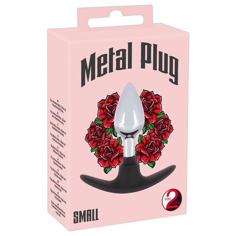 Analplug Metal Plug Small