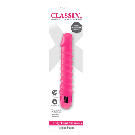 Vibrator Classix Candy Twirl Massger