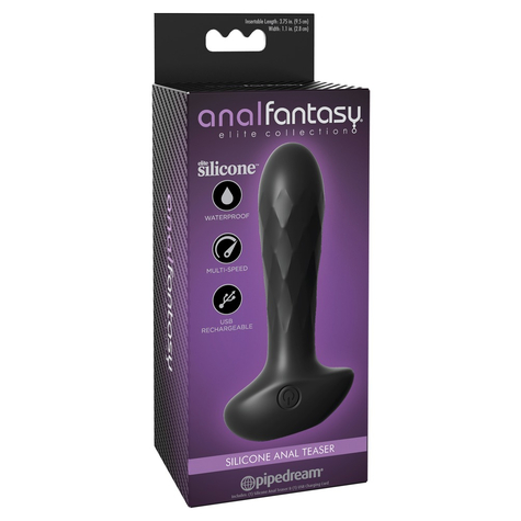 Silicone anal teaser