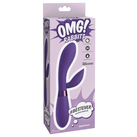 Vibrator Mit Klitorisreizer Omg! Rabbits #Bestever Silicon