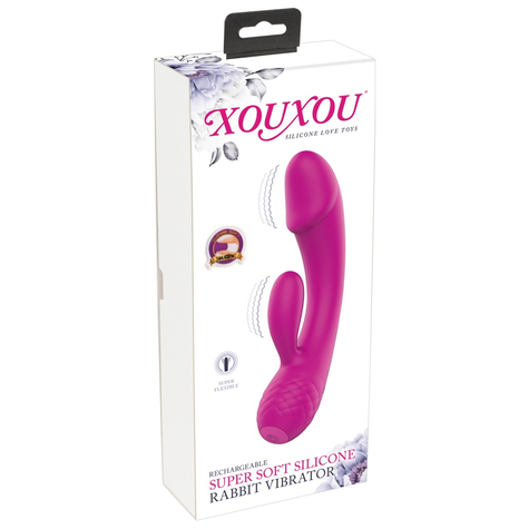 Vibrator Mit Klitorisreizer Xouxou Super Soft Silicone Rab