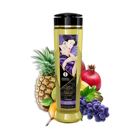 Shunga Massage Öl Libido Exotic Fruits 240 Ml