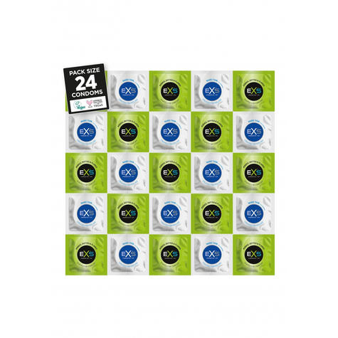 Sensation pack 24 préservatifs