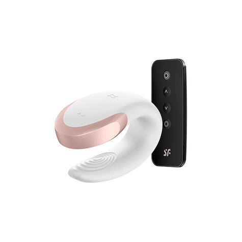 Satisfyer Double Love White With Remote Control
