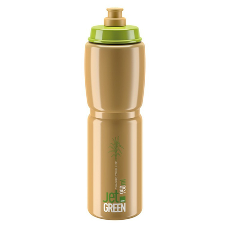 Bottiglia Per Bere Elite Jet Green 950ml, Verde/Marrone                       