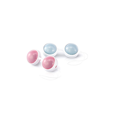 Liebeskugeln : Lelo Luna Beads Mini Pink And Blau