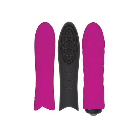 Sex Kits : Evolved Trio Pleasure Sleeve Kit With Bullet