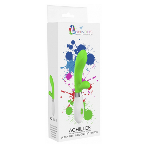 Achille - Silicone Ultra Morbido - 10 Velocità - Verde