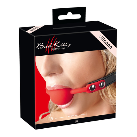 Gag In Silicone Rosso
