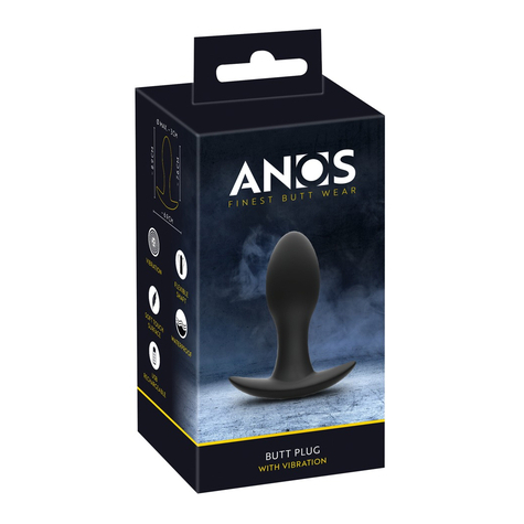 Plug anal vibrant anos plug anal avec vibration