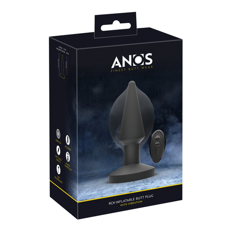 Plug anal gonflable anos rc plug anal gonflable w