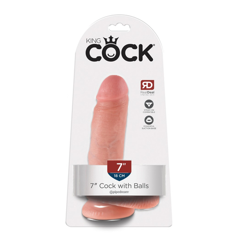 King Cock With Balls 7 Inch