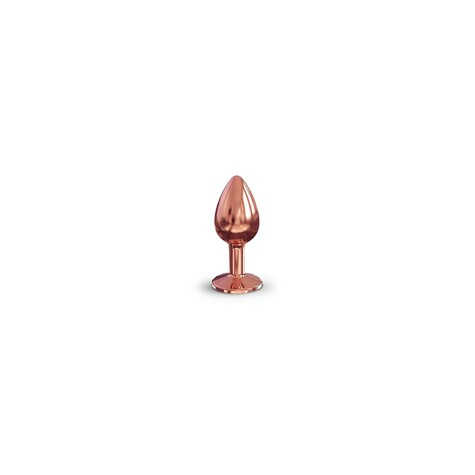 Plug Anale Dorcel Diamond Piccolo In Oro Rosa