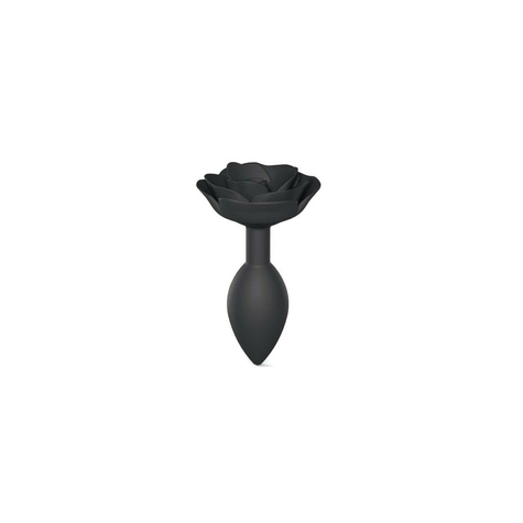 Love to love - open roses taille l - plug anal - noir